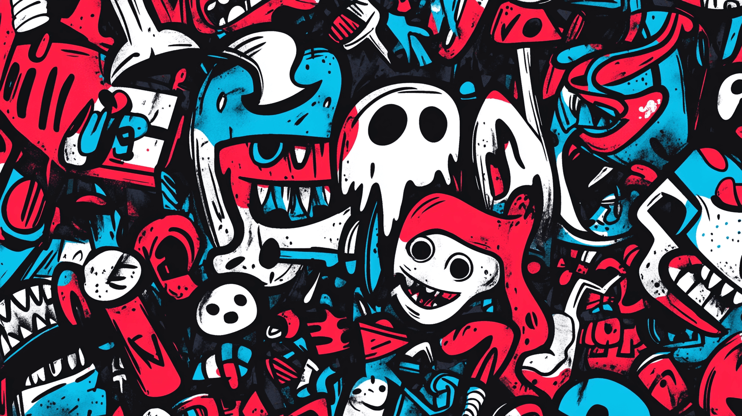 Teen Room Graffiti Wallpaper | Murals Wallpaper