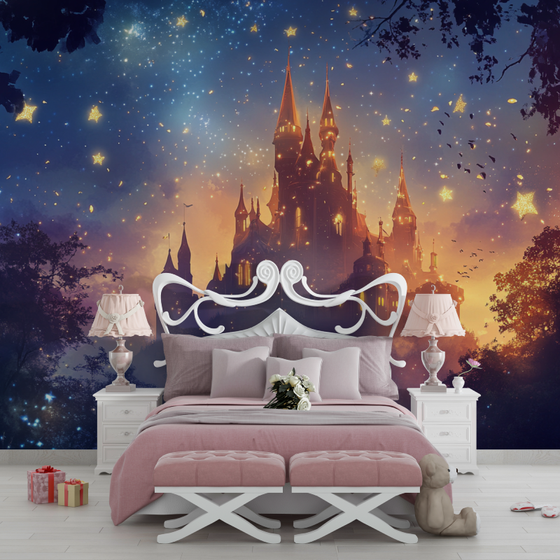 Princess Dream Castle Wallpaper | Murals Wallpaper