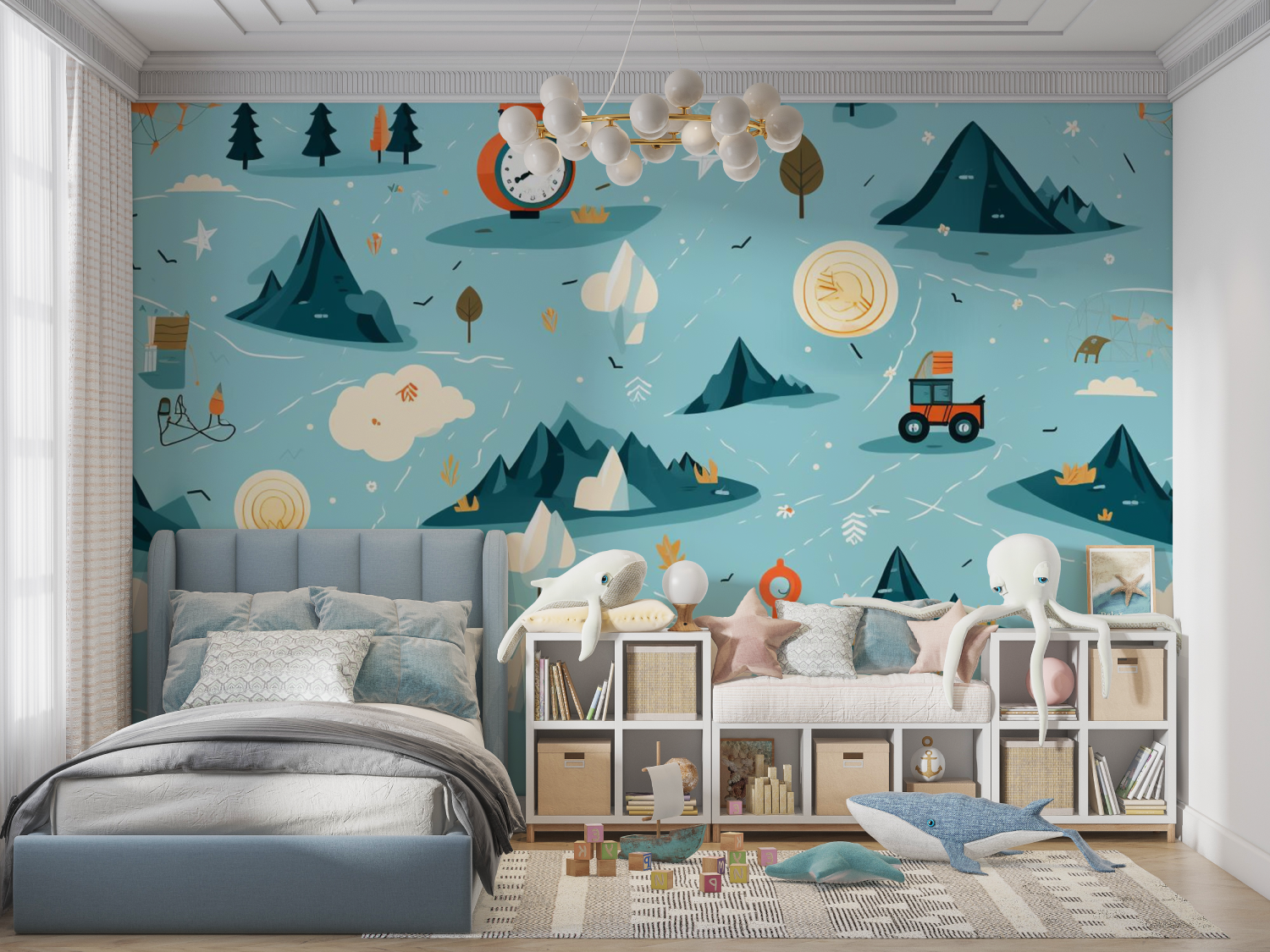 Adventure Theme Teen Wallpaper | Murals Wallpaper