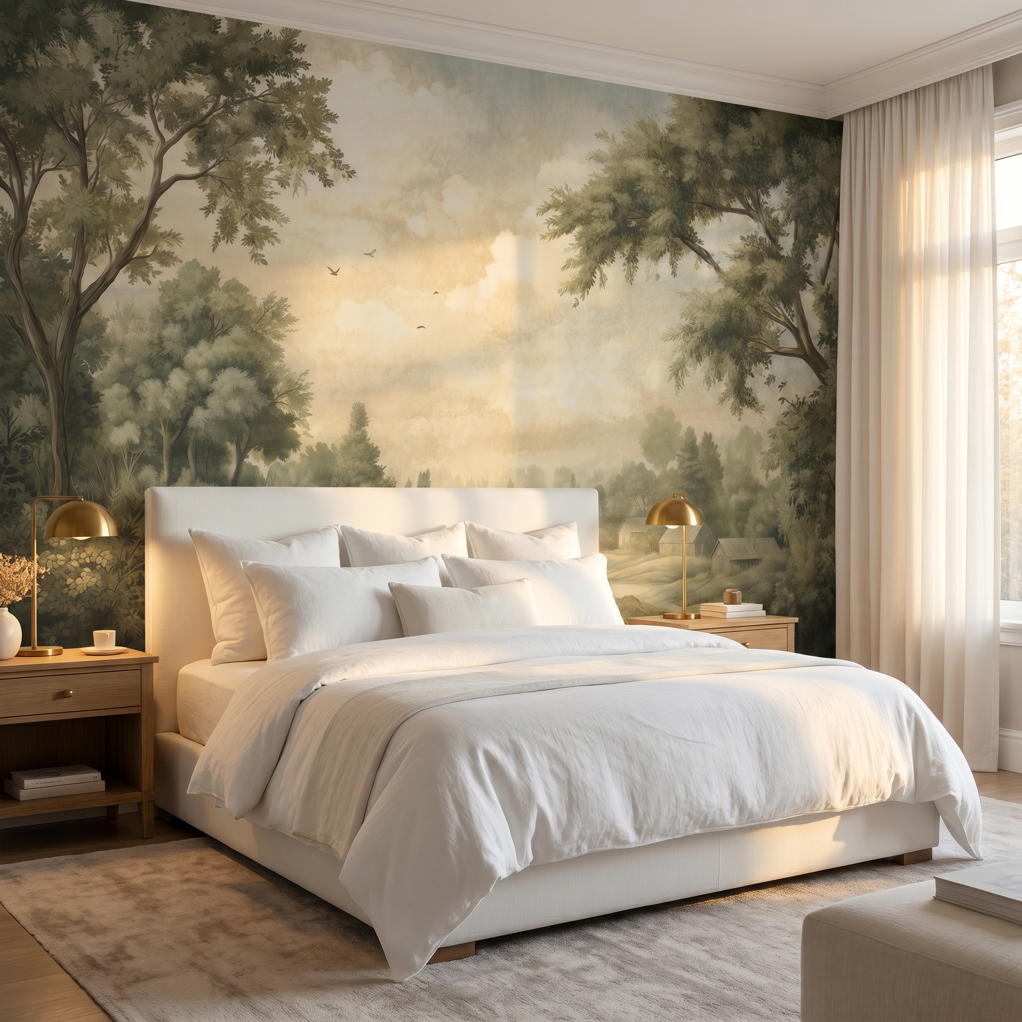 Panoramic Forest Open View Wall Mural (Copie) (Copie)