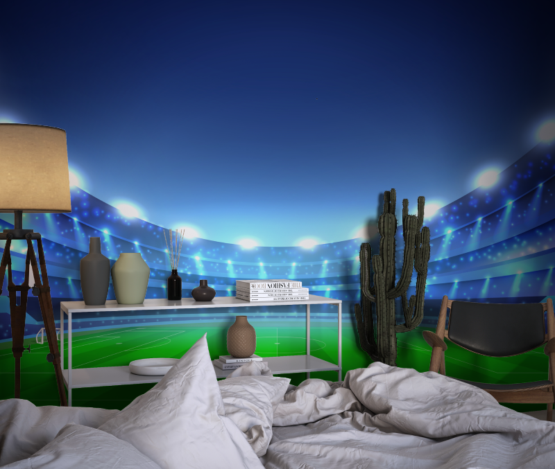 Soccer Field Wallpaper | Murals Wallpaper