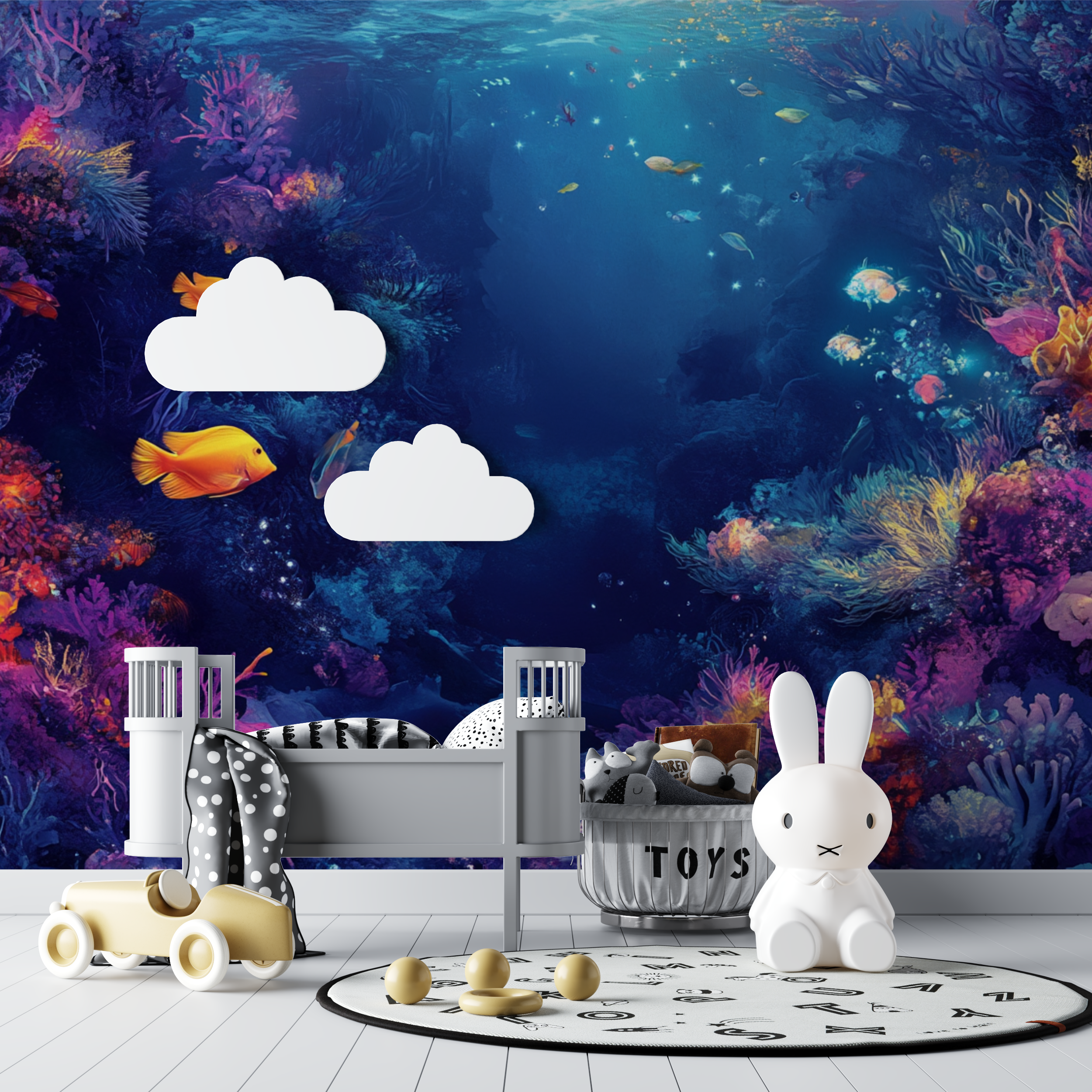 Hintergrundbild „Verzauberte Ozeanwelt“ | Wandbilder