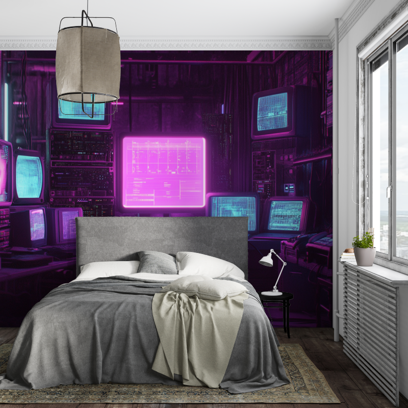 Dark Electro Wallpaper | Murals Wallpaper