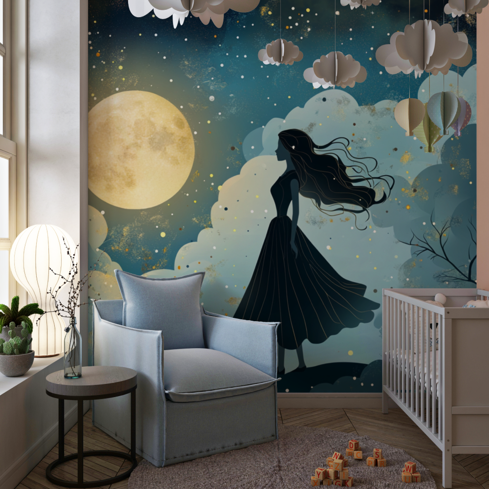 Princess Art Deco Wallpaper | Murals Wallpaper