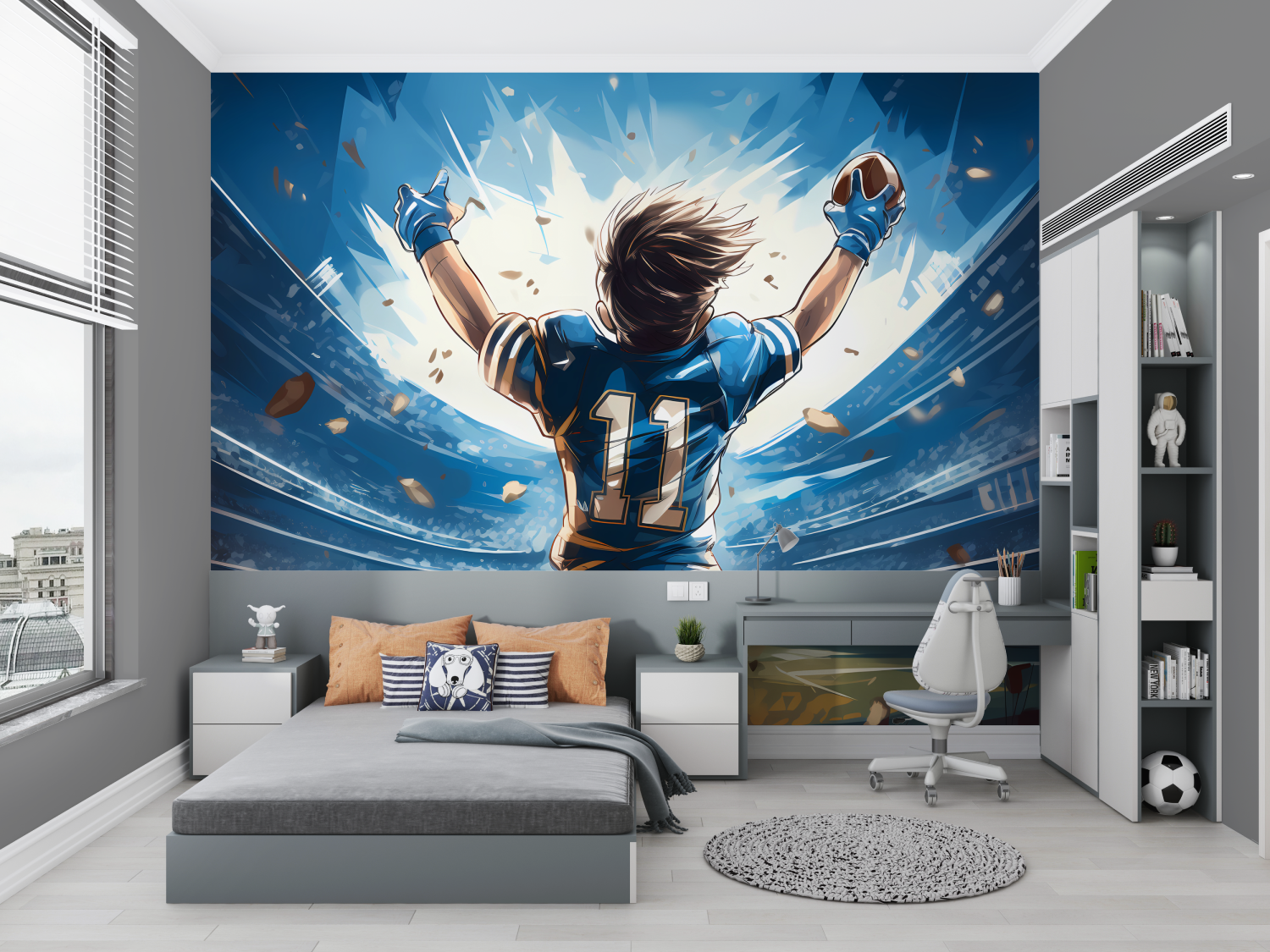 Anime Soccer Player Wallpaper | Murals Wallpaper