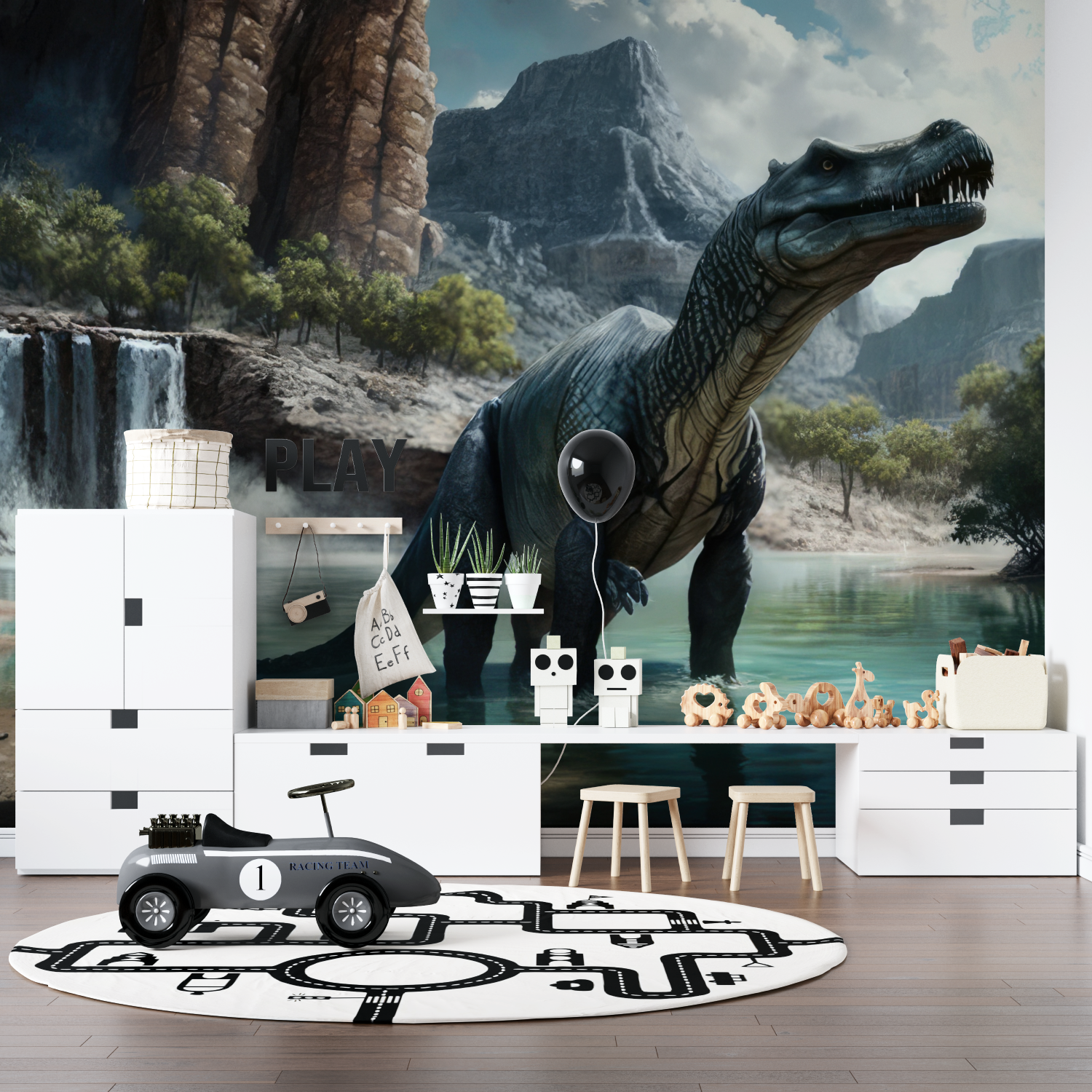 Dinosaur Wallpaper Drawing | Murals Wallpaper