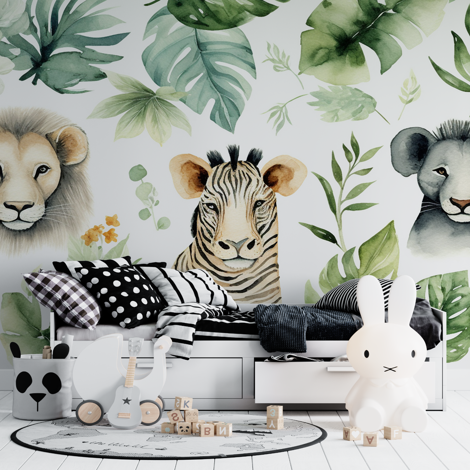 Green Kids Wallpaper | Murals Wallpaper