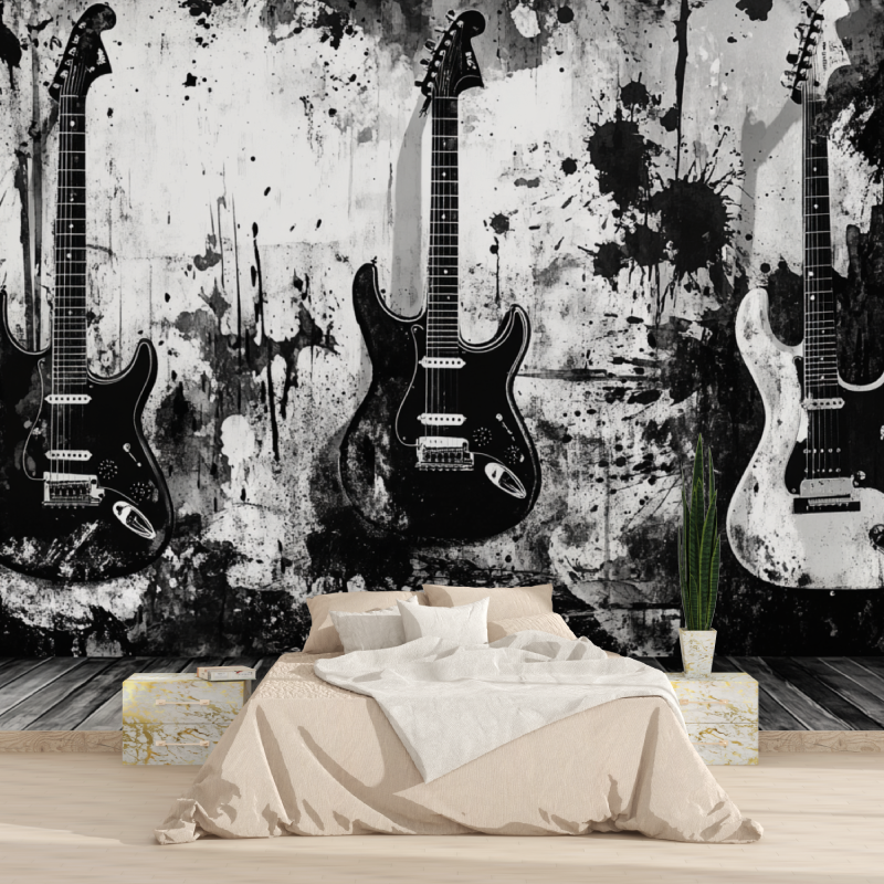Black and White Rock Wallpaper | Murals Wallpaper