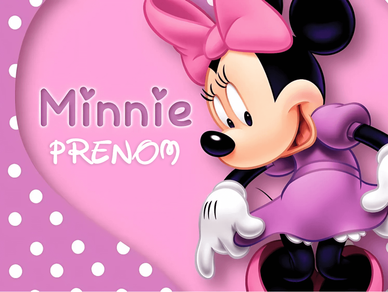 Minni Name Wallpaper | Murals Wallpaper