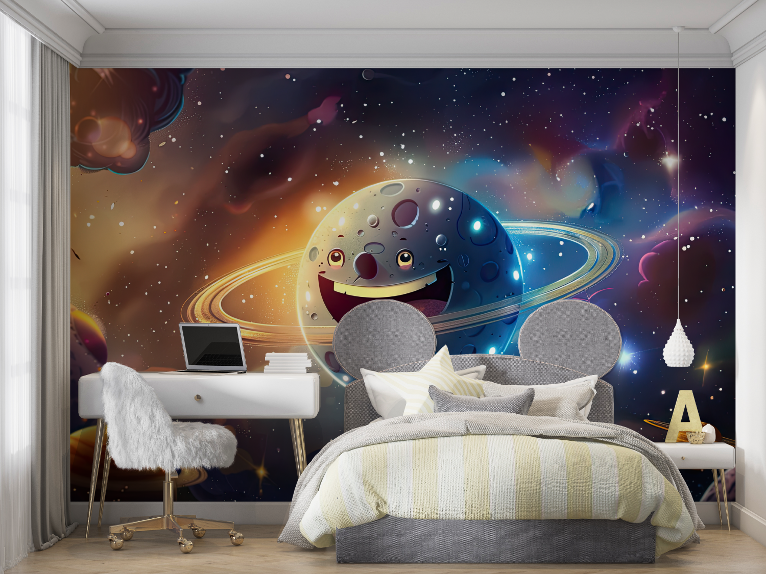 3D-Weltraumtapete | Wandbildtapete