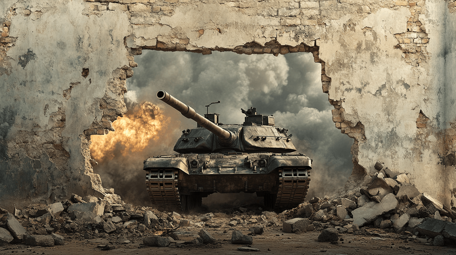 Classic Teen Assault Tank Wallpaper | Murals Wallpaper