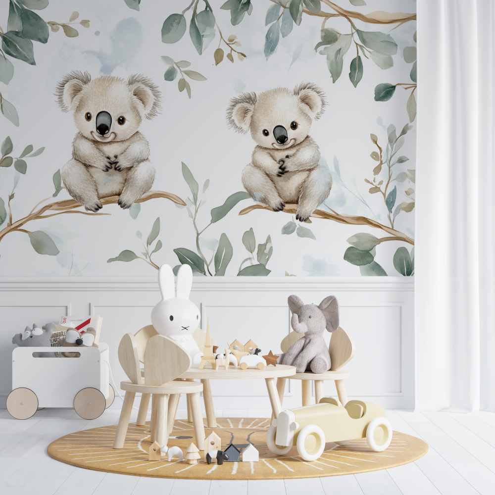 Koala Birth Softness Wallpaper | Murals Wallpaper