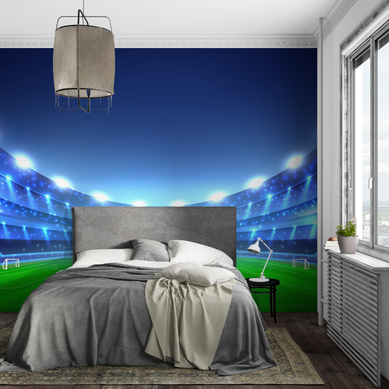 Soccer Field Wallpaper | Murals Wallpaper