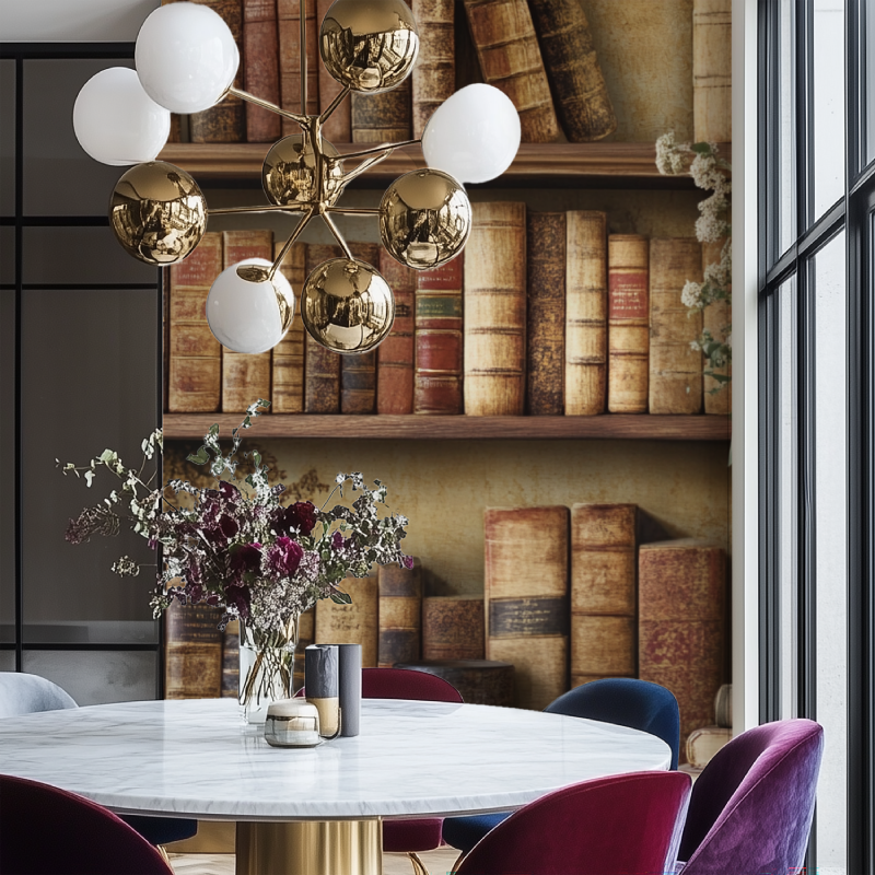 Vintage Trompe L'Oeil Wallpaper | Murals Wallpaper