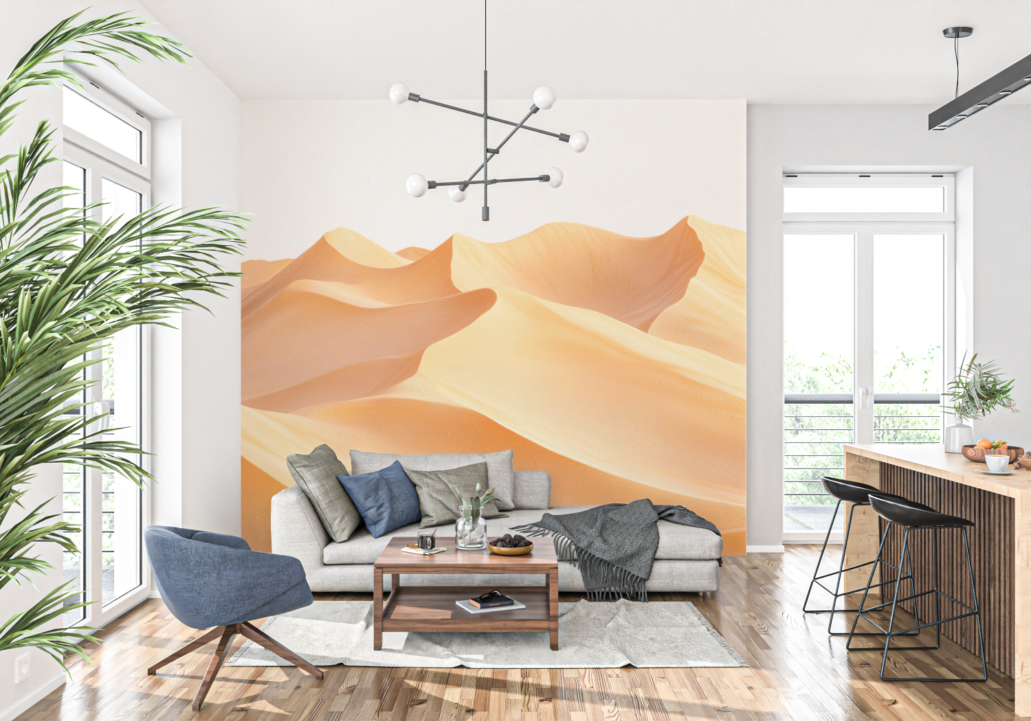 Terracotta Desert Sahara Inspired Wallpaper | Murals Wallpaper