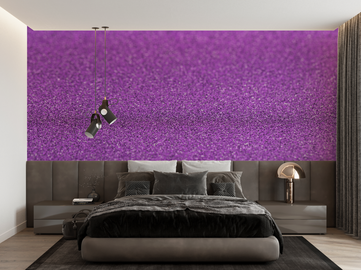 Purple Glitter Wallpaper | Murals Wallpaper