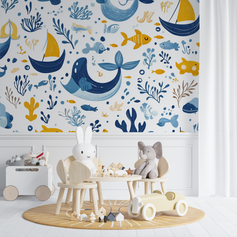 Nautical Style Marine Wallpaper | Murals Wallpaper