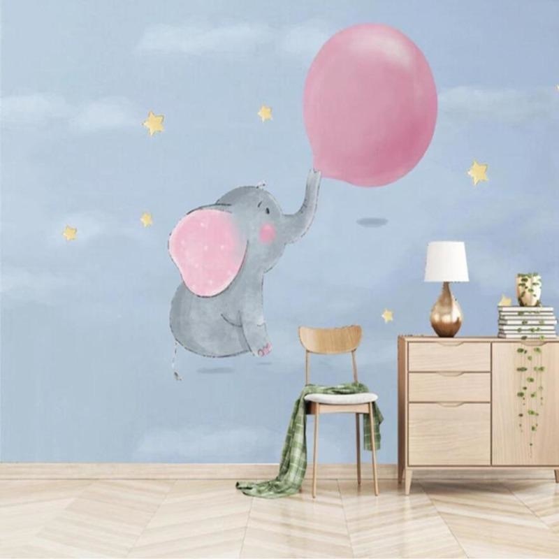 Baby Elephant Room Decor | Murals Wallpaper