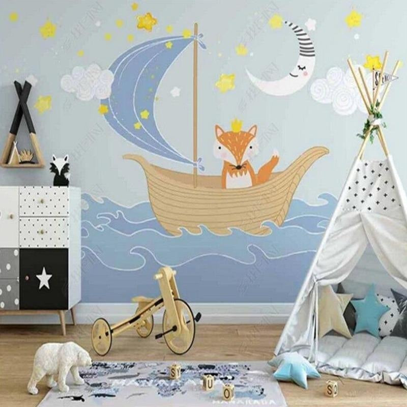 Nautical Boy's Room Decor | Murals Wallpaper