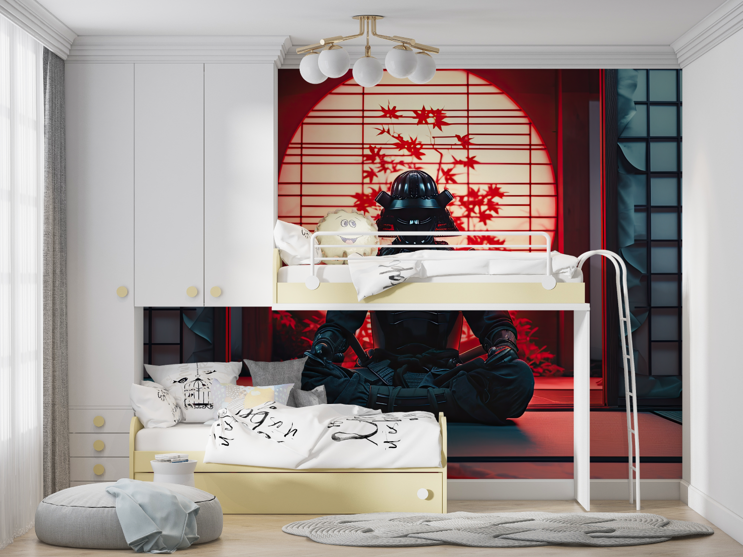 Japanese Samurai Zen Wallpaper | Murals Wallpaper