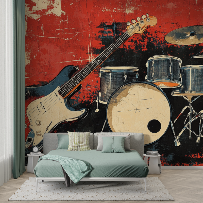 Rock Sound Wallpaper | Murals Wallpaper