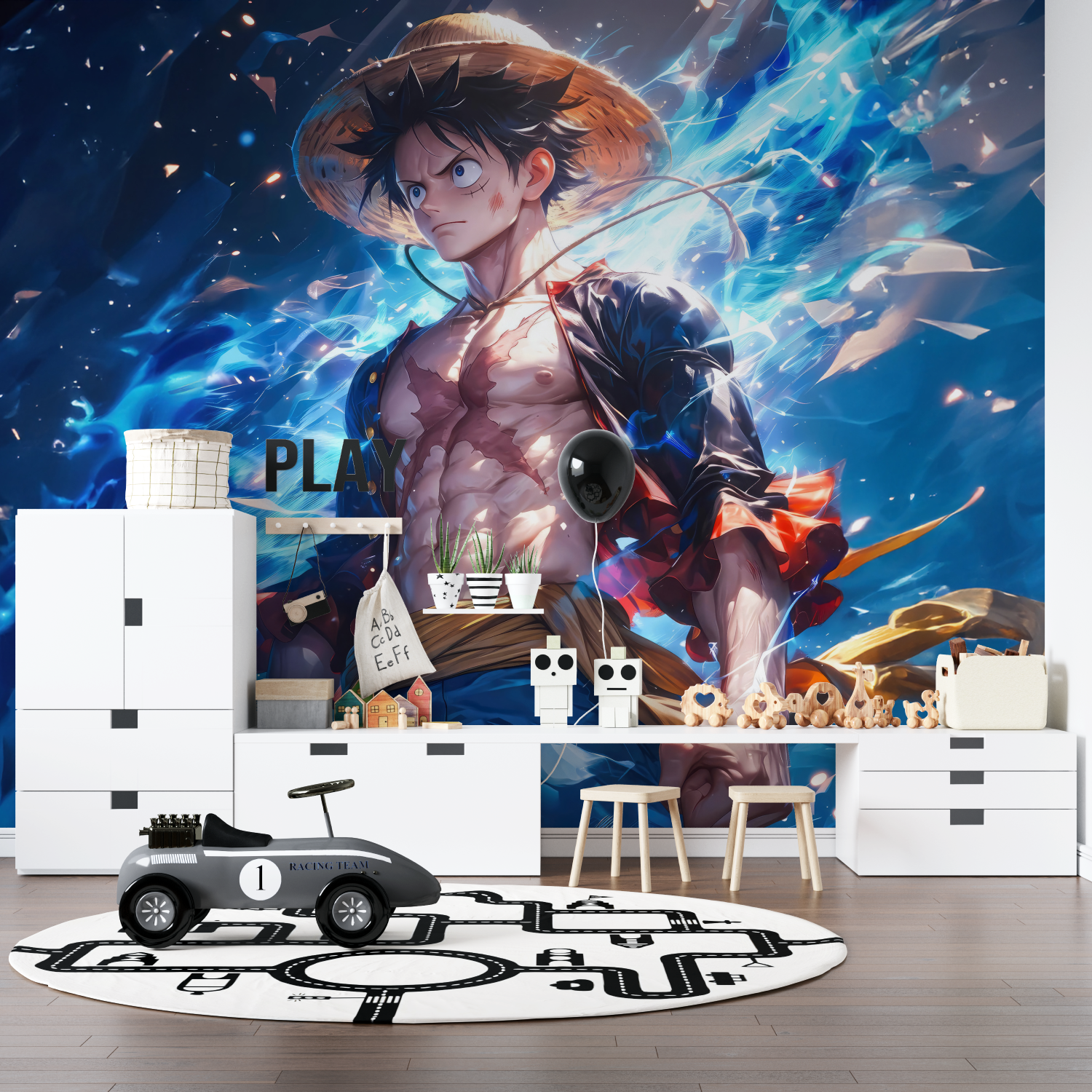 Electric Luffy One Piece Wallpaper | Murals Wallpaper
