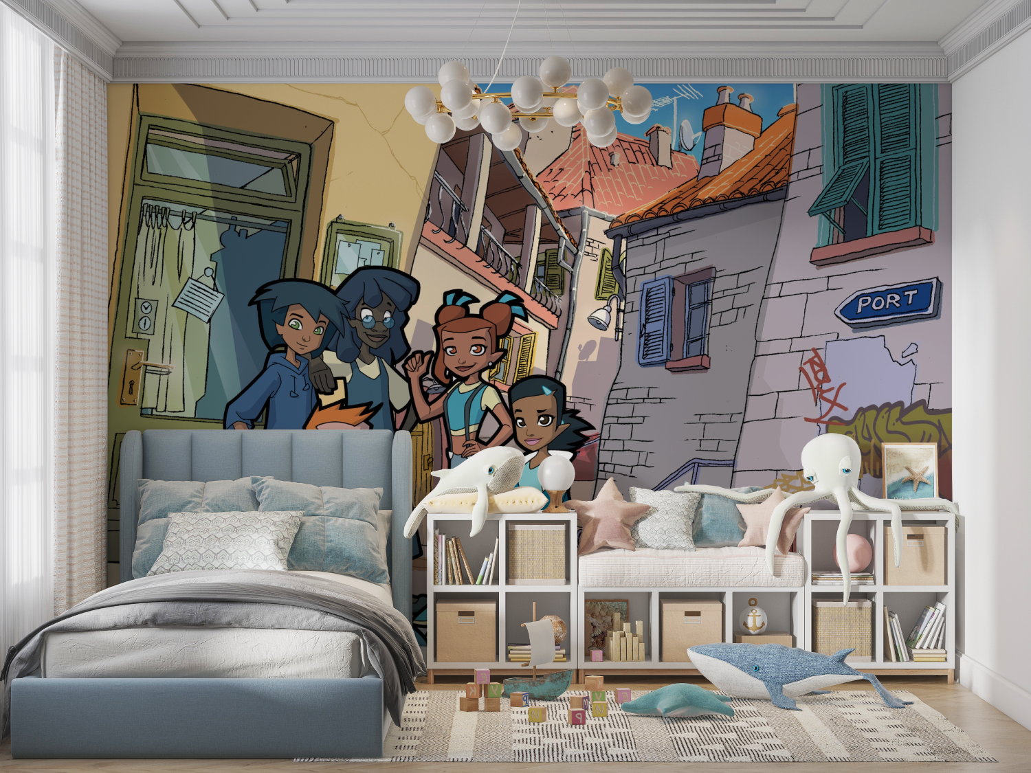 Street Soccer Wallpaper.jpeg | Wandbilder-Hintergrundbild