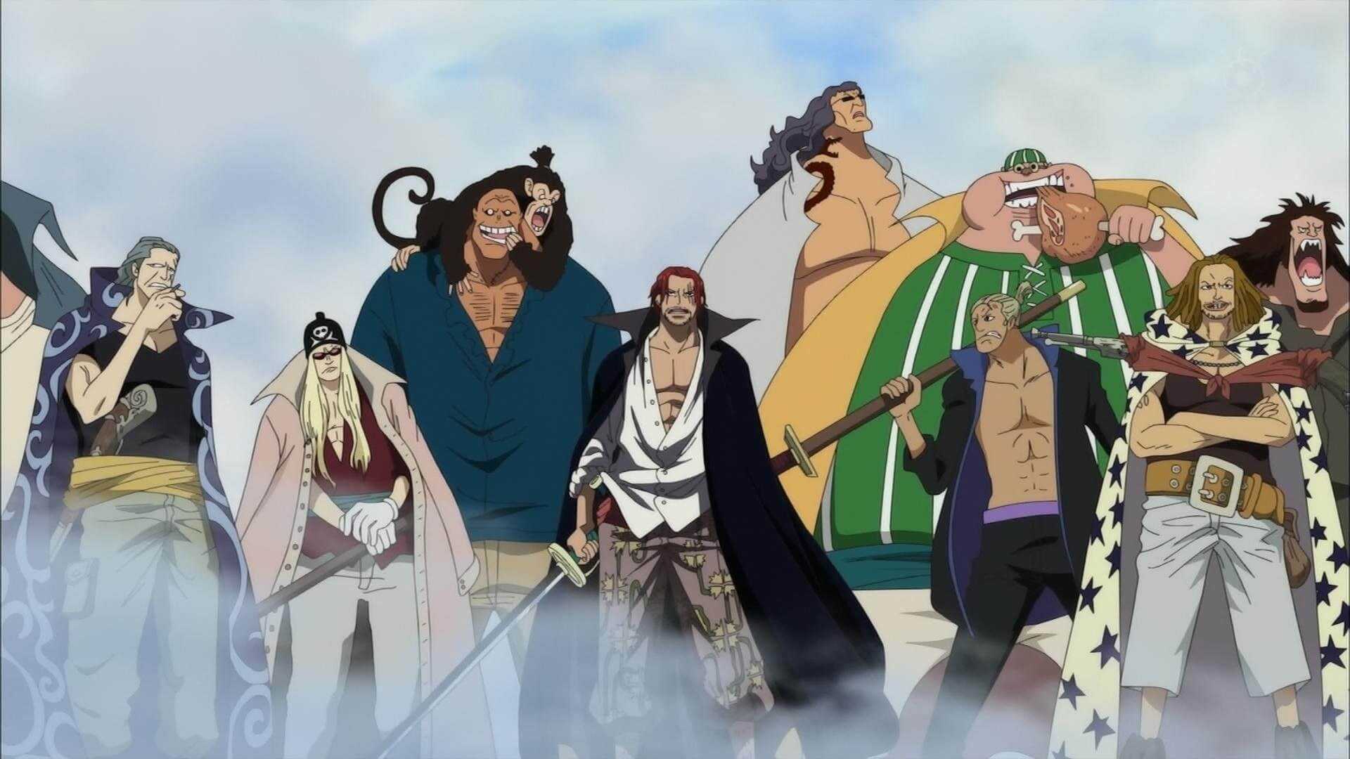 One Piece Shanks Crew Wallpaper | Murals Wallpaper
