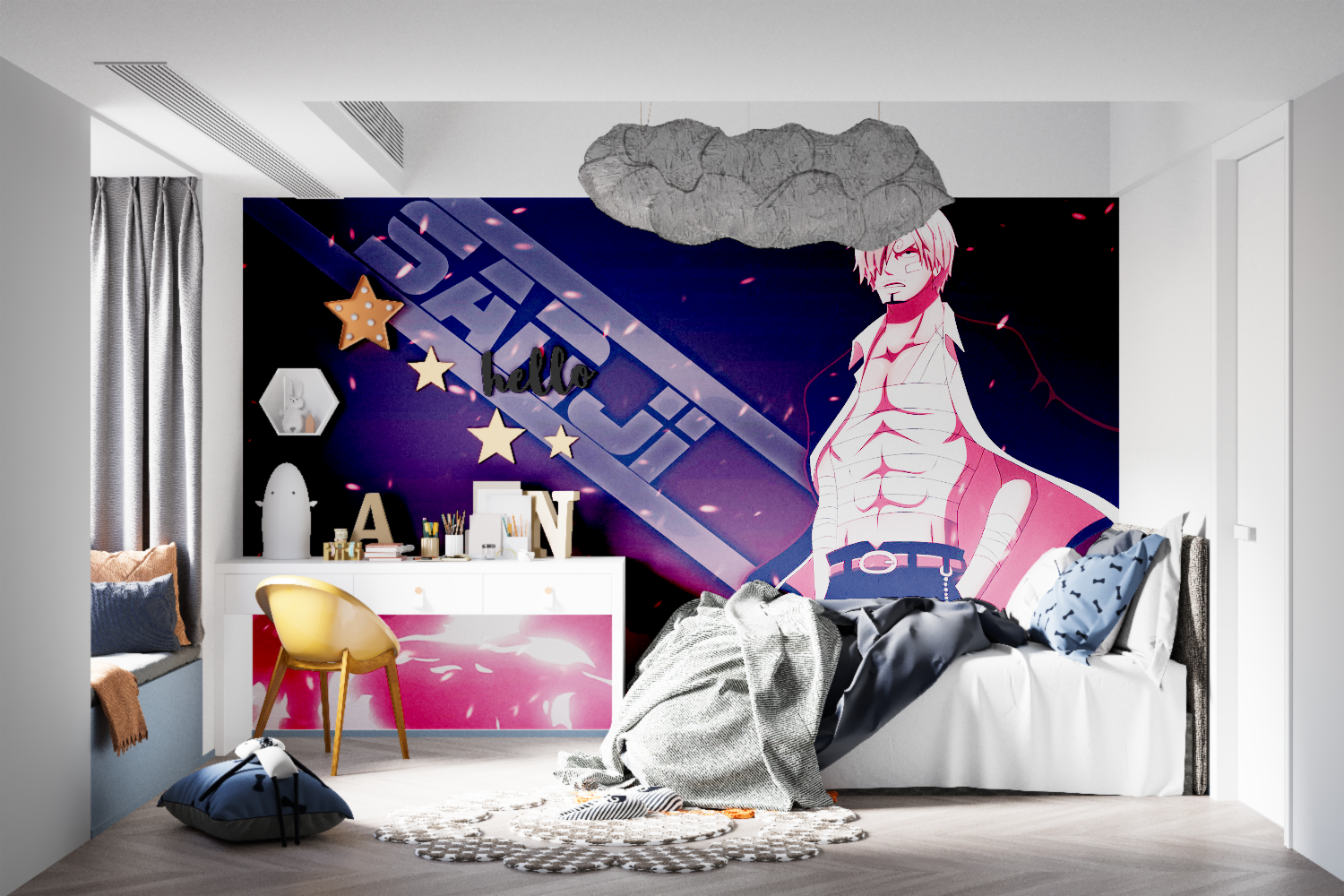 One Piece Sanji Wallpaper | Murals Wallpaper