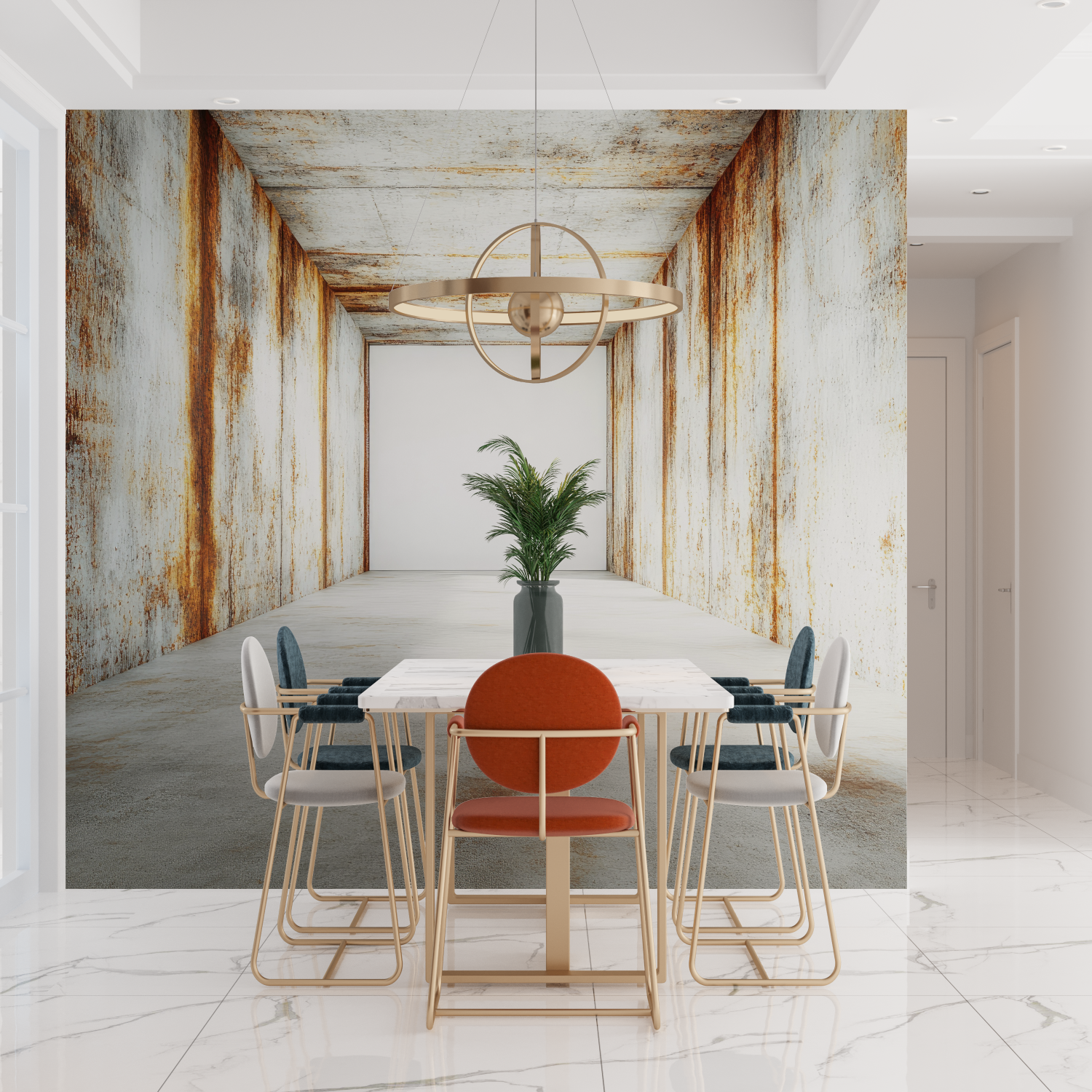 Wall Mural Optical Illusion Wallpaper | Murals Wallpaper