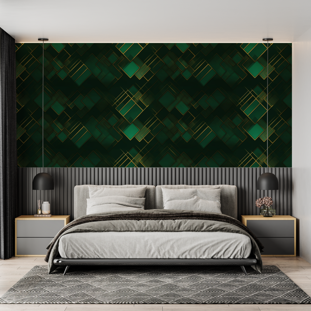 Duck Green Wallpaper | Murals Wallpaper