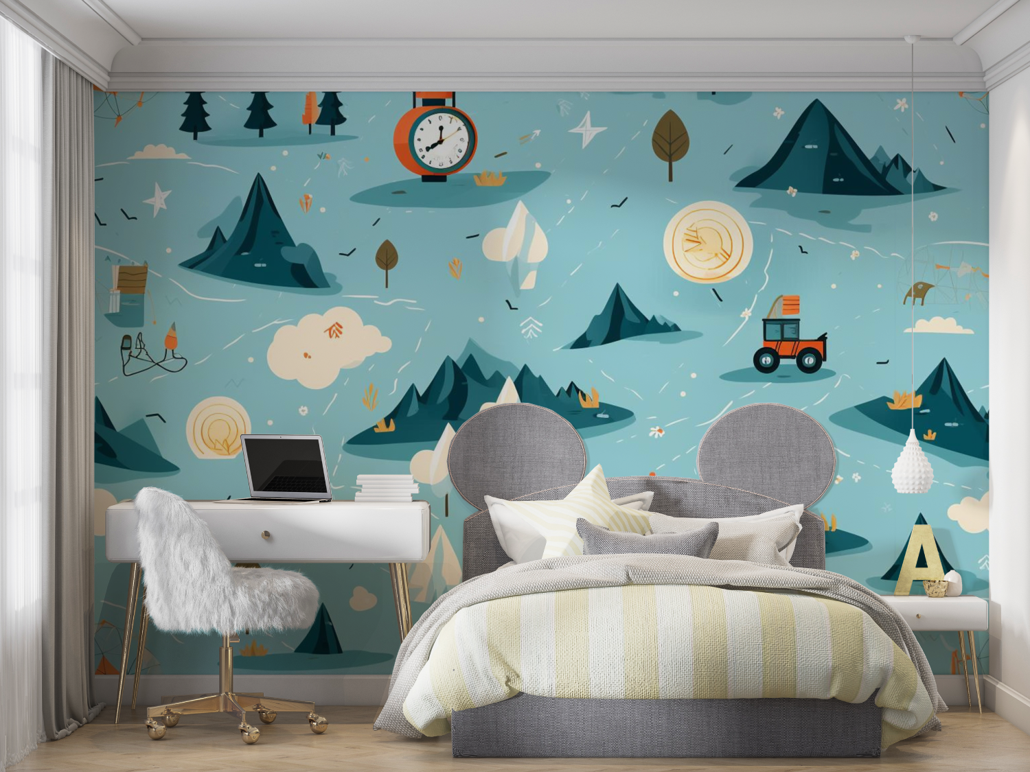 Adventure Theme Teen Wallpaper | Murals Wallpaper