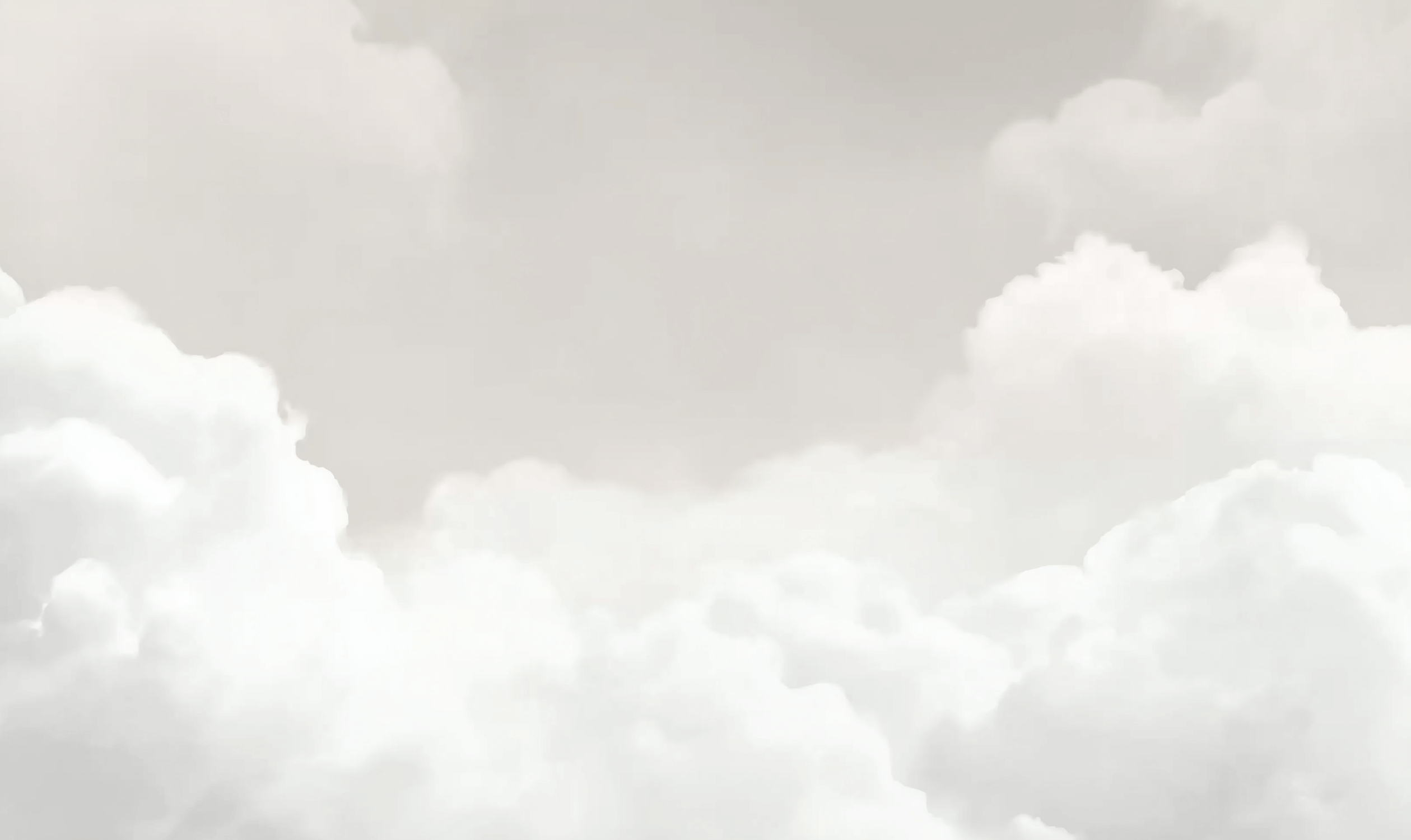 Cocooning Clouds Mural Wallpaper