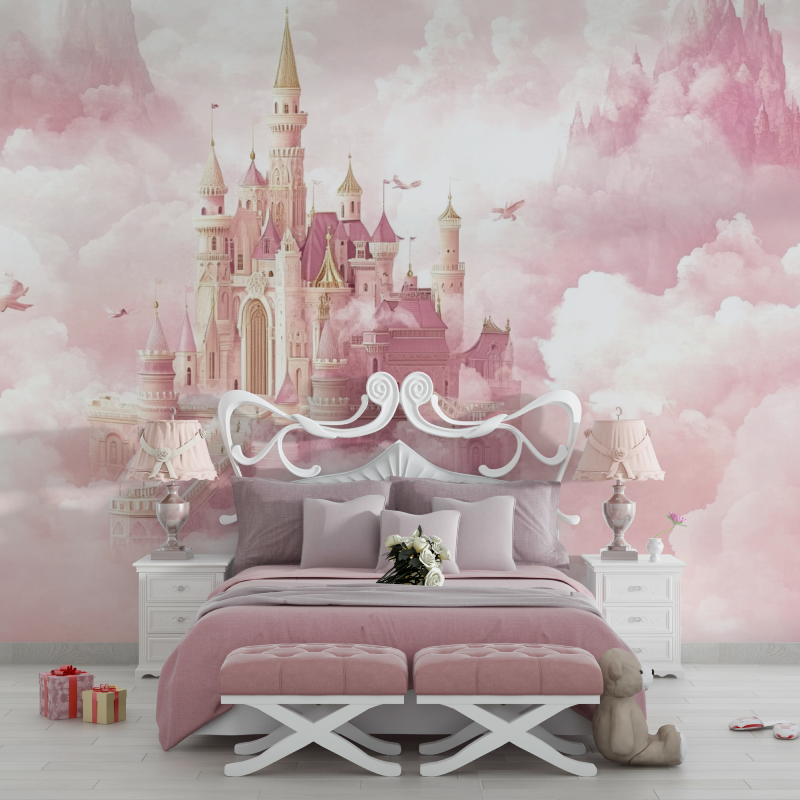 Princess Banner and Castle Wallpaper | Murals Wallpaper