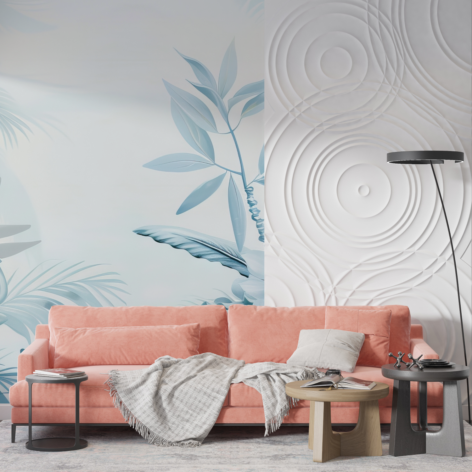 Blue Wallpaper for Bedroom | Murals Wallpaper