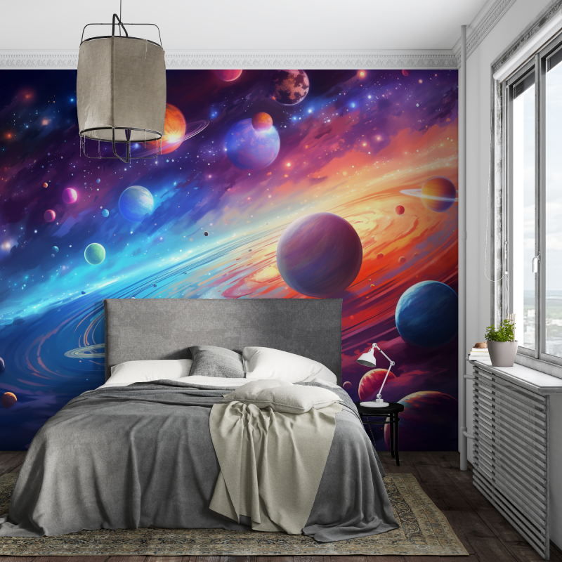 Fantastic Space Wallpaper Poster | Murals Wallpaper