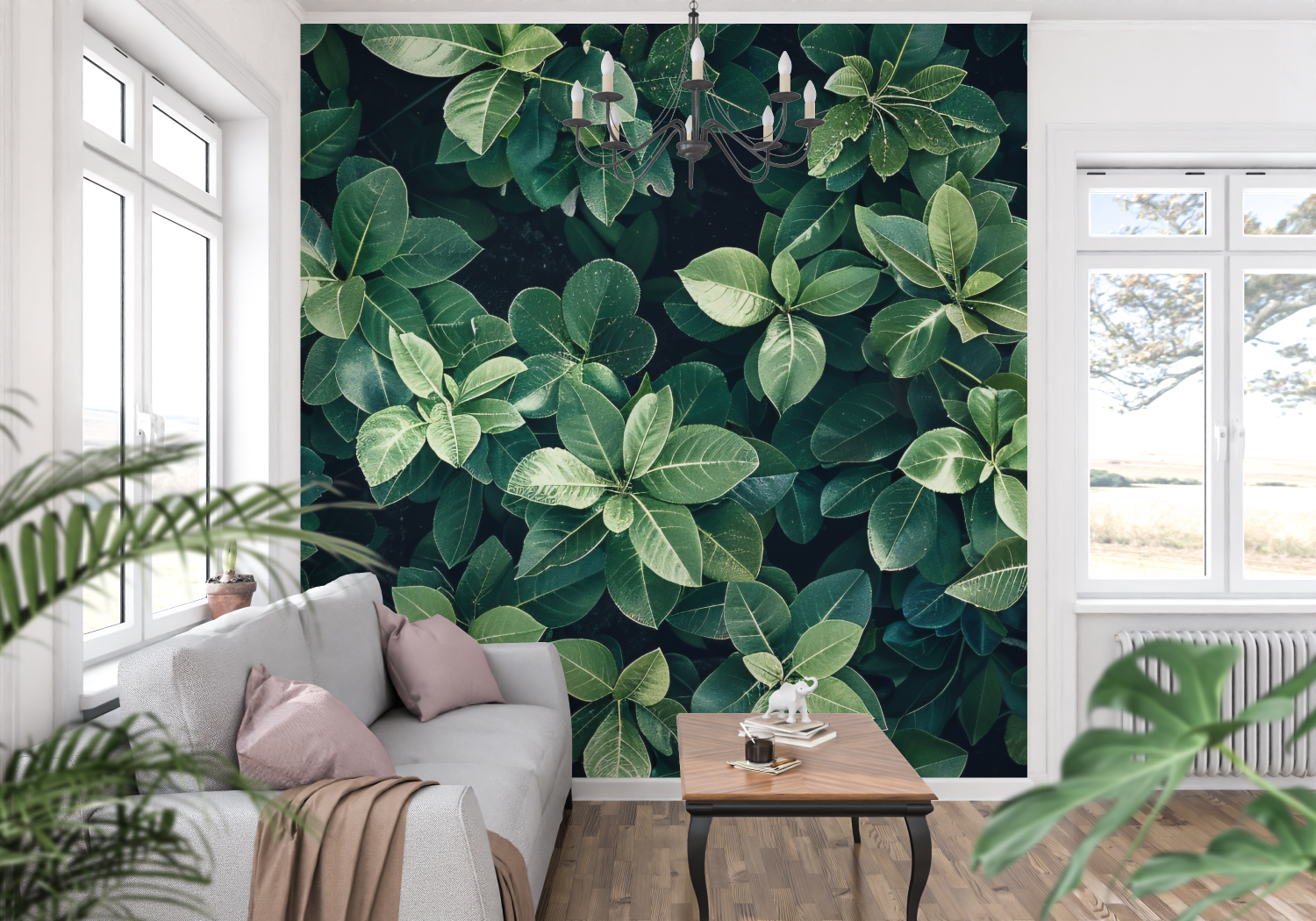 Green Plants Wallpaper | Murals Wallpaper