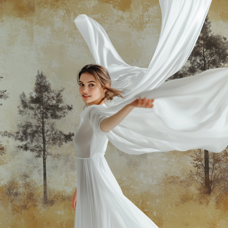 Mustard Tree Wallpaper | Murals Wallpaper