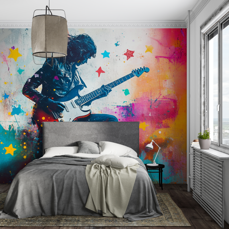 Trendy Girl Wallpaper | Murals Wallpaper