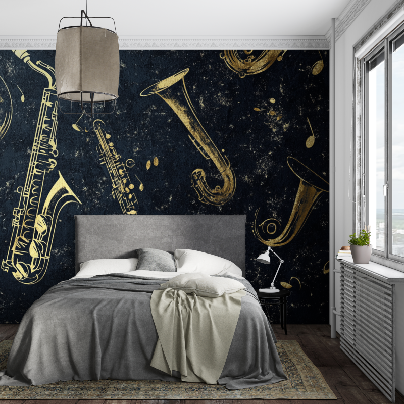 Crooner-Hintergrundbild | Wandbild-Hintergrundbild