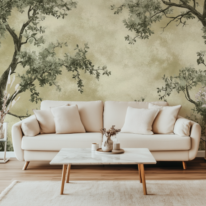 Vintage Tree Wallpaper | Murals Wallpaper