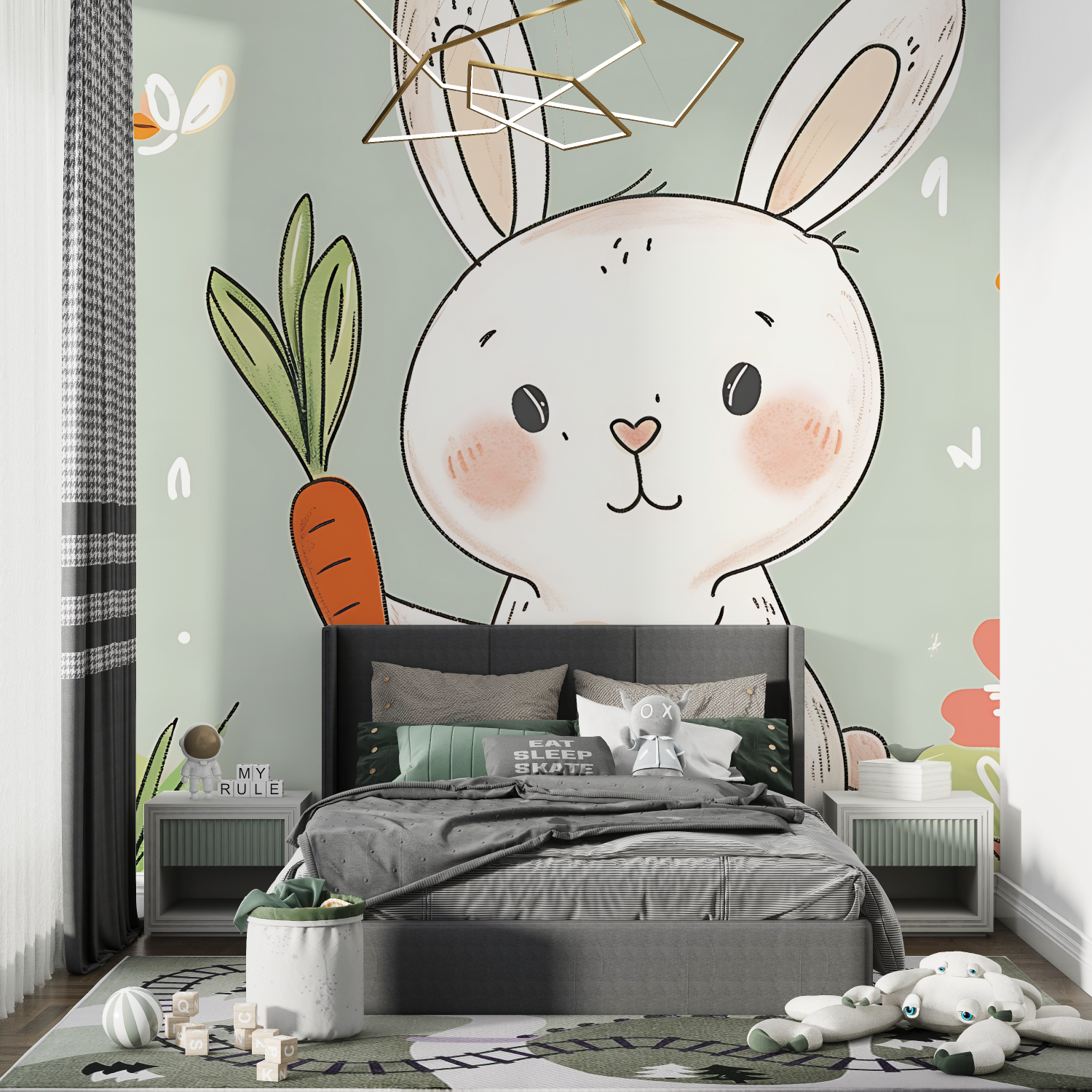 Bunny Kids Wallpaper | Murals Wallpaper