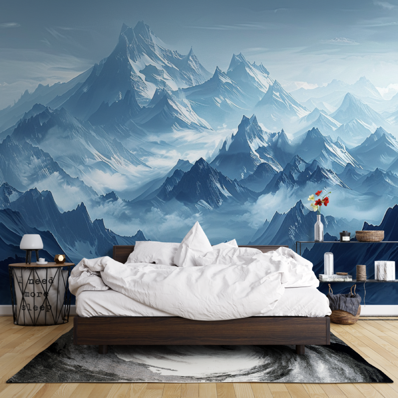 Blue Mountain Wallpaper Mural | Murals Wallpaper