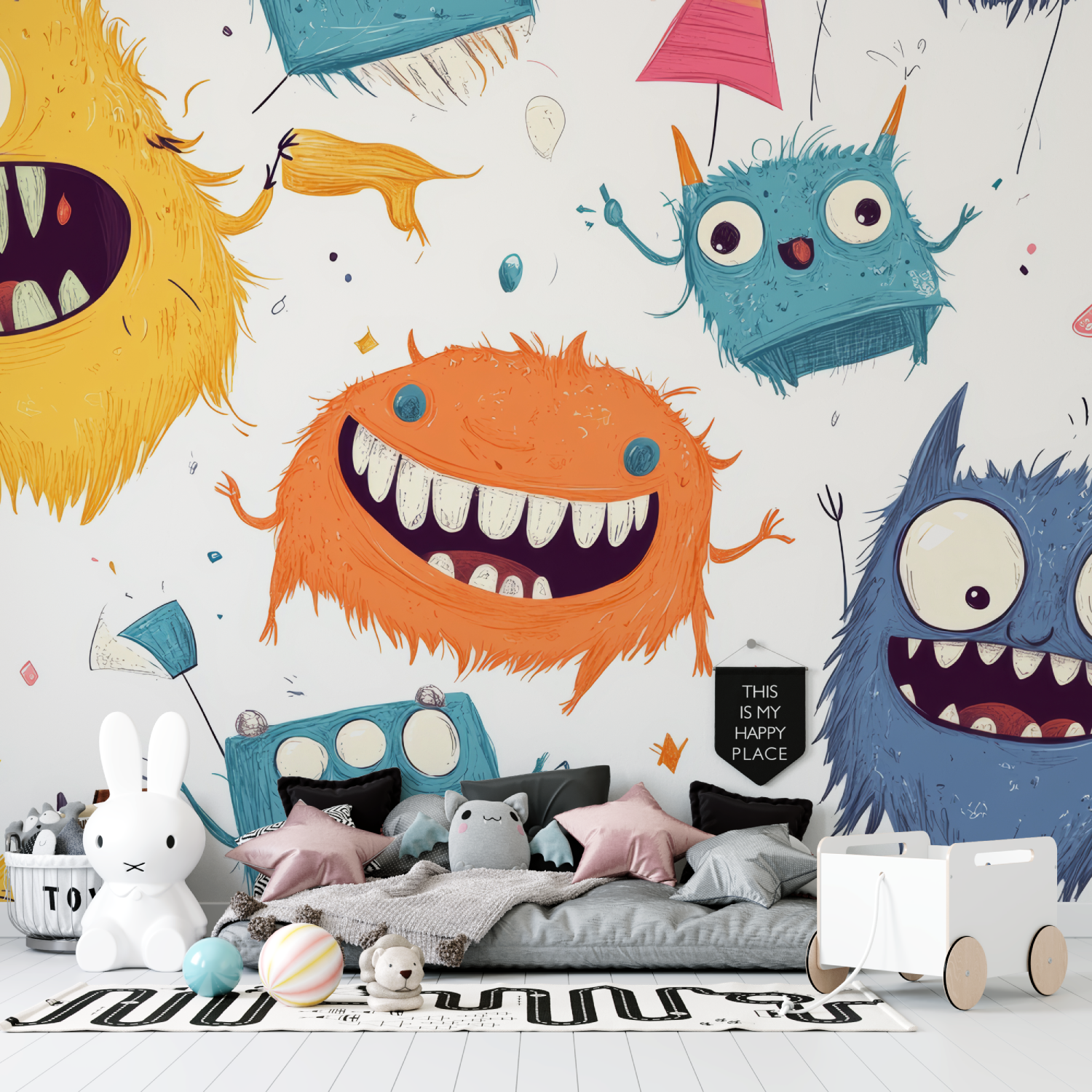Lustige Kindertapeten | Wandbilder