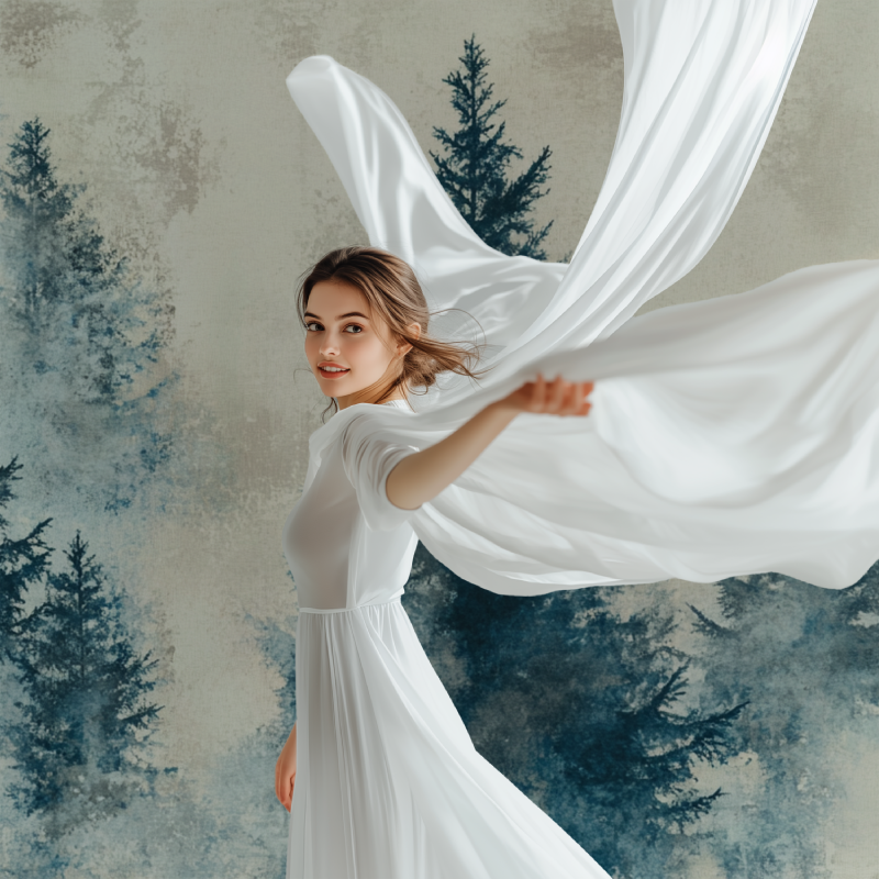 Duck Blue Tree Wallpaper | Murals Wallpaper