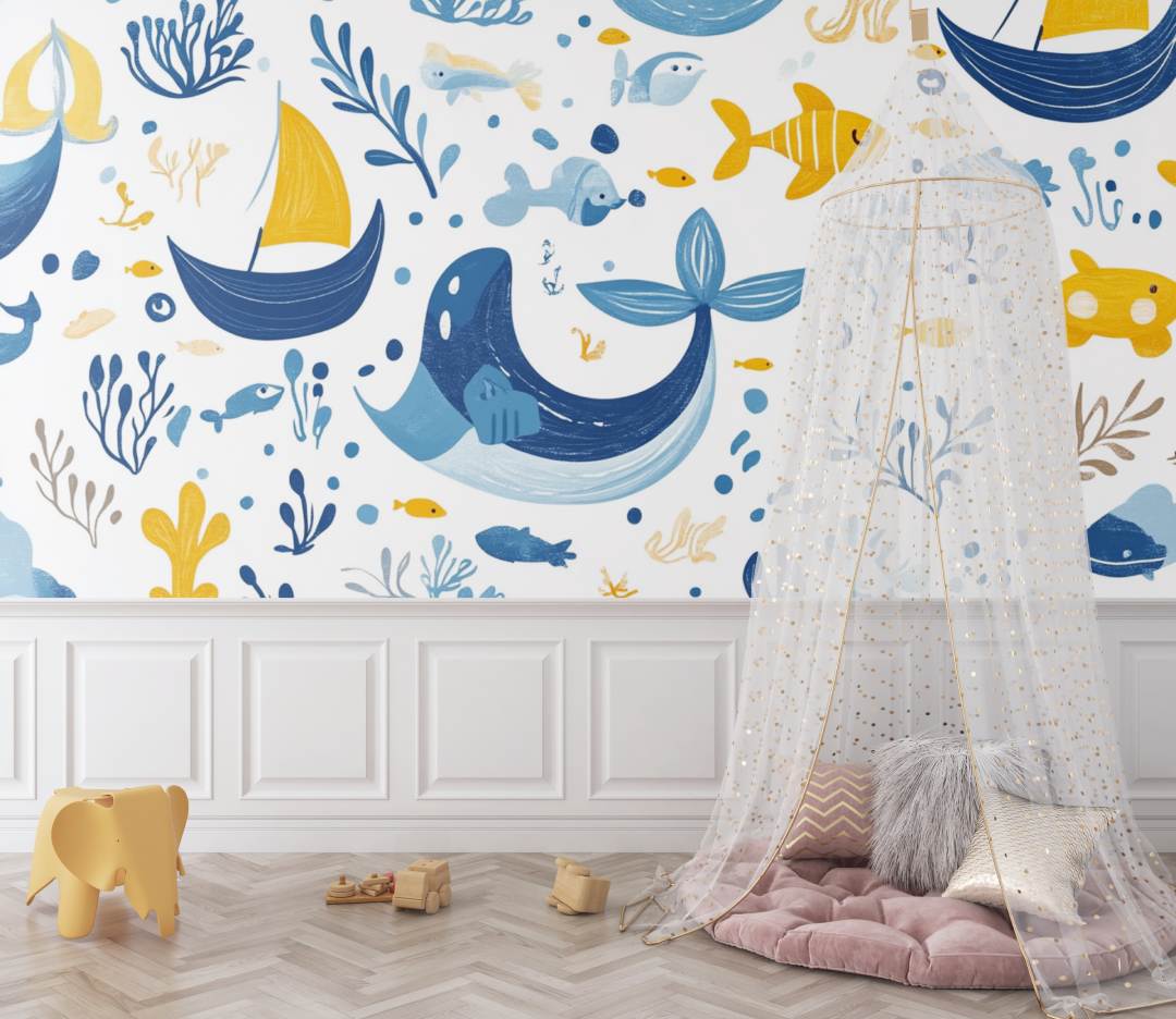 Nautical Style Marine Wallpaper | Murals Wallpaper