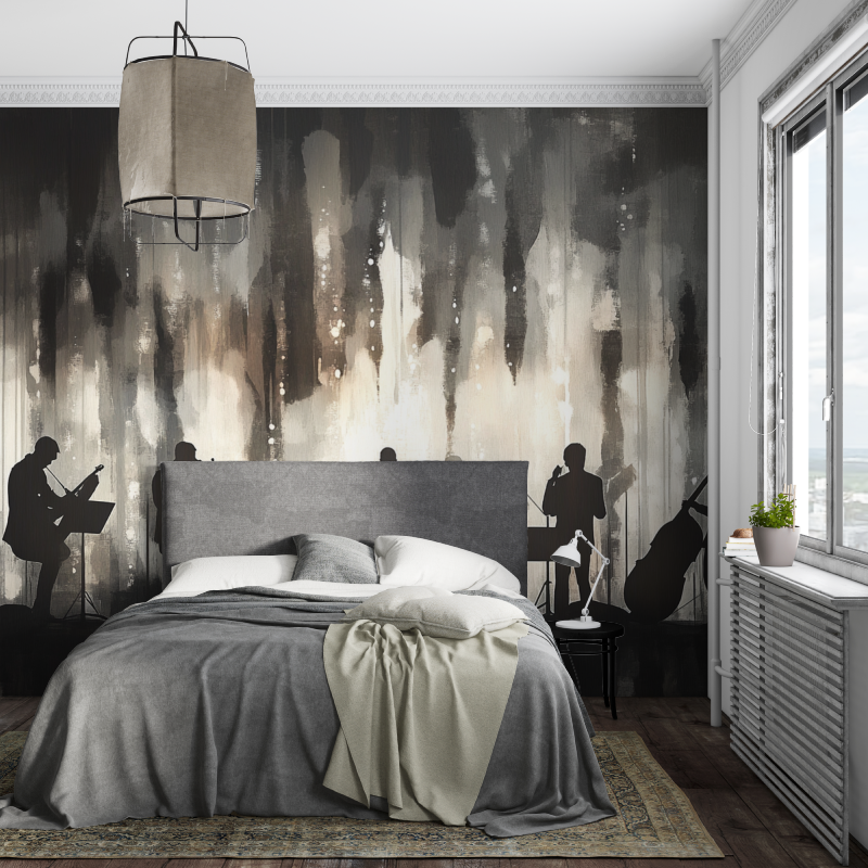 Musikdekor-Tapete | Wandbildtapete