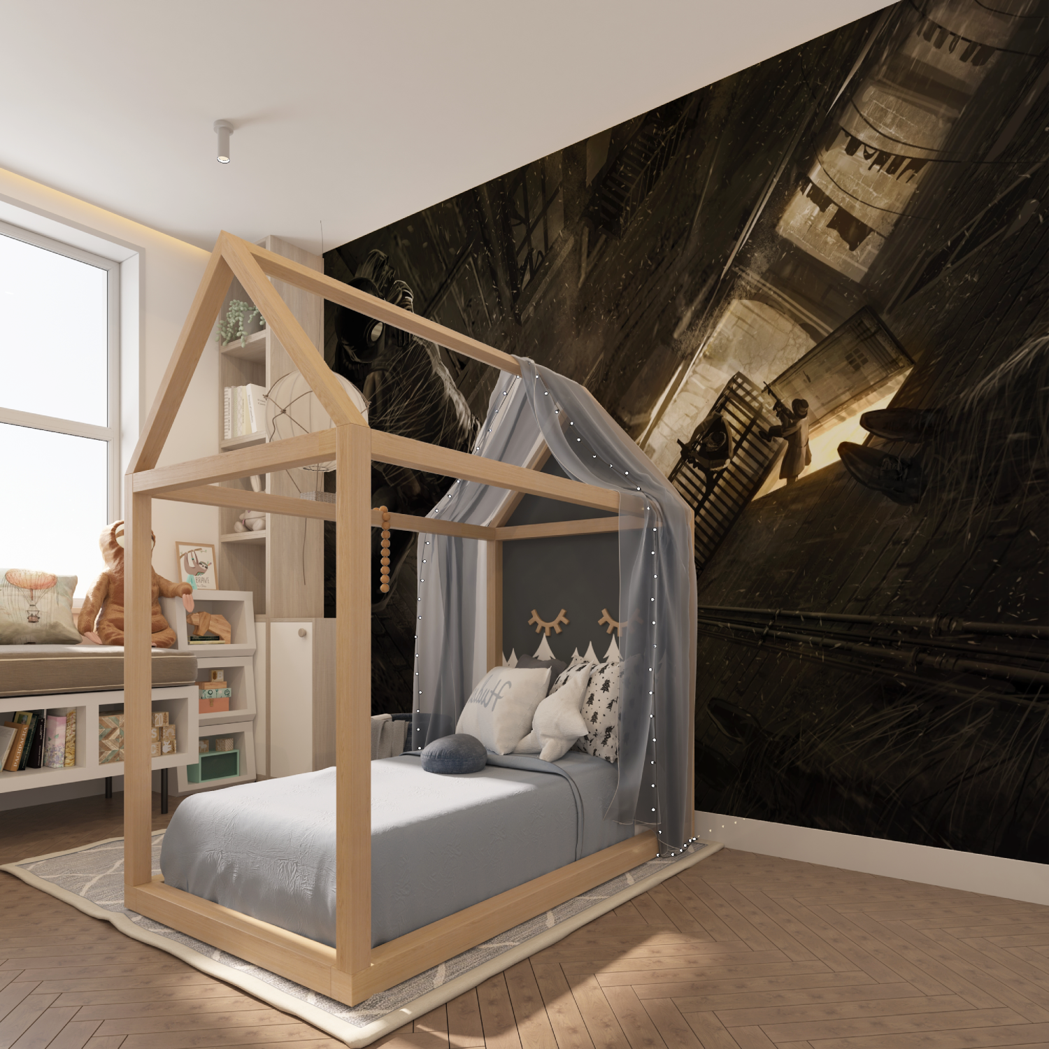 Old Black Spiderman Wallpaper | Murals Wallpaper