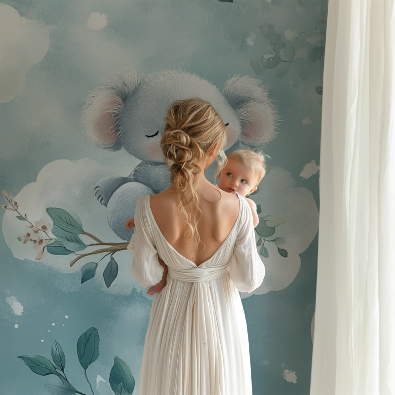 Koala Wallpaper in the Clouds | Murals Wallpaper