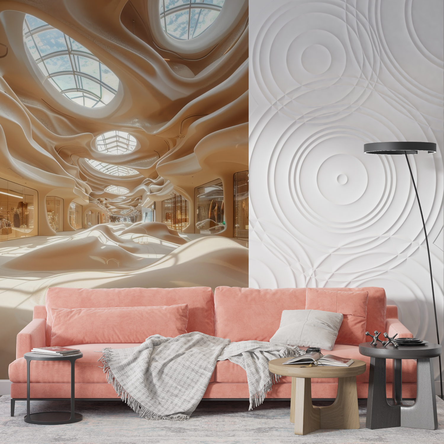 3D-Wandbild | Wandbilder Tapete